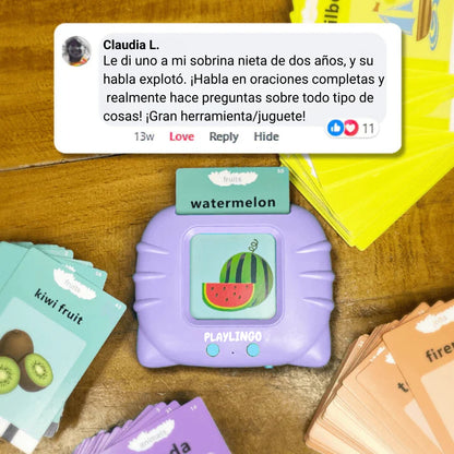 Lector de cartas Ingles-Español