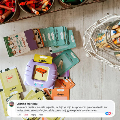 Lector de cartas Ingles-Español